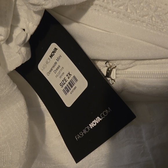 New white dress size 2x= 18 - Picture 9 of 9